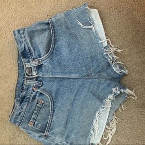 Vintage Levi’s cut offs